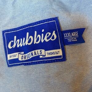 Chubbies Blue men shorts